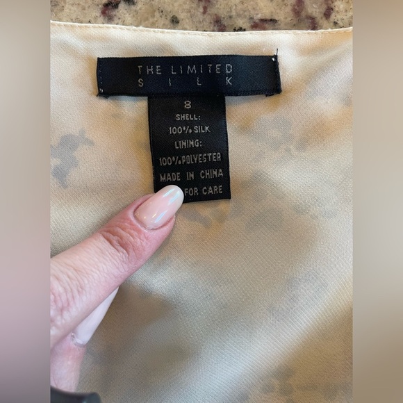 Women’s Y2K, the Limited, silk floral print dress size medium - Picture 5 of 6